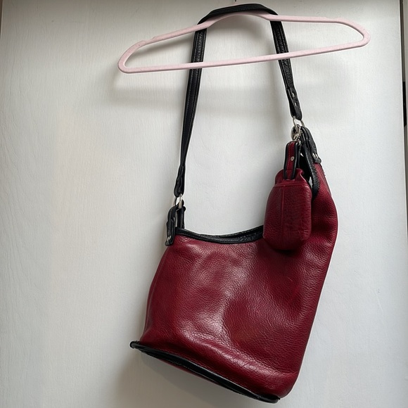 Leather handbag, large shoulder bag! Very Unique!! - Picture 7 of 15